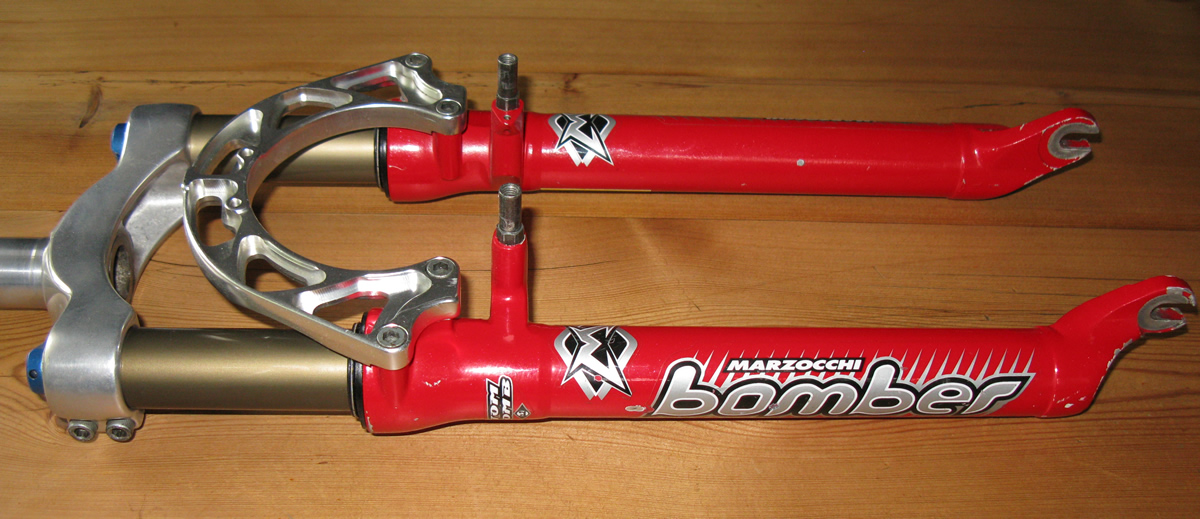 Marzocchi Bomber Z2 (Z.2) Light (Atom Bomb) suspension forks eBay